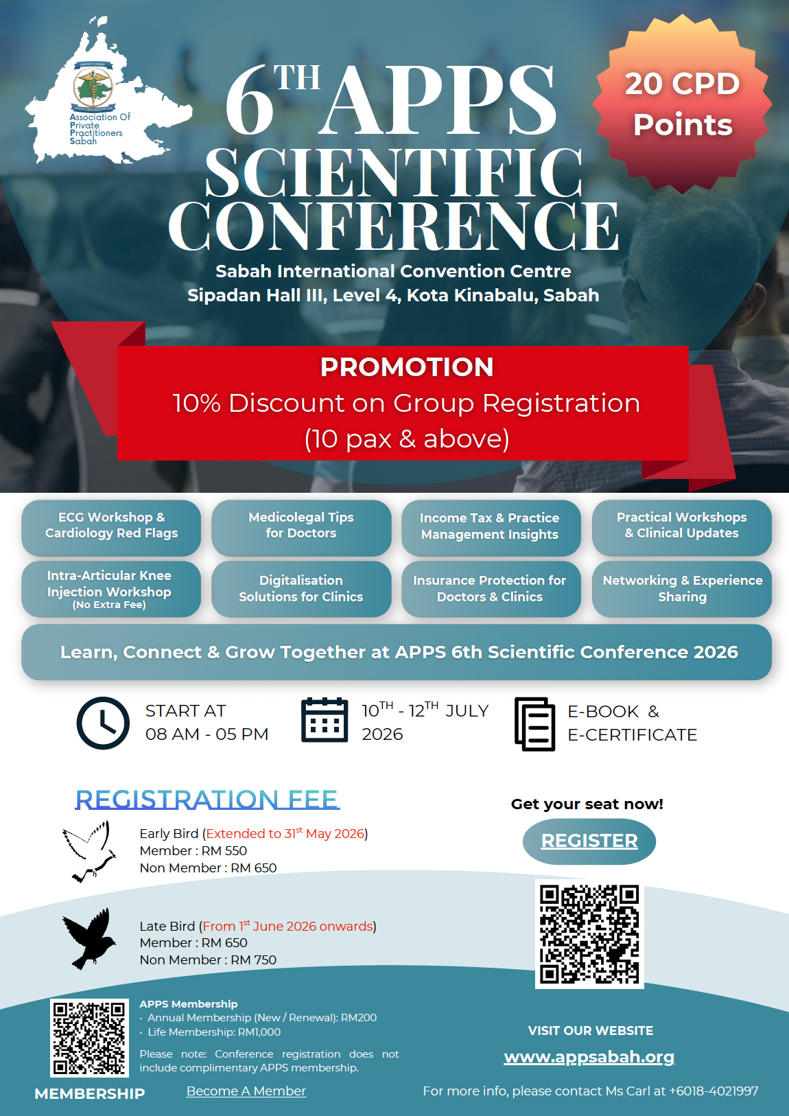 6th APPS SciCon 2026
