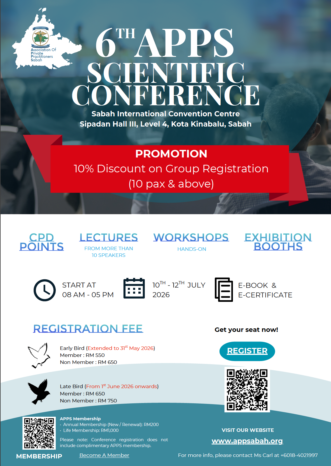 6th APPS SciCon 2026